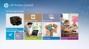 HP Printer Control for Windows 8